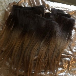 OMBRÉ HAIR EXTENSION SET 20"